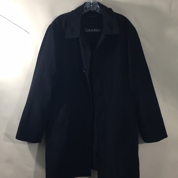 Calvin Klein Overcoat- Size 40S ( EUC) - Picture 3 of 3